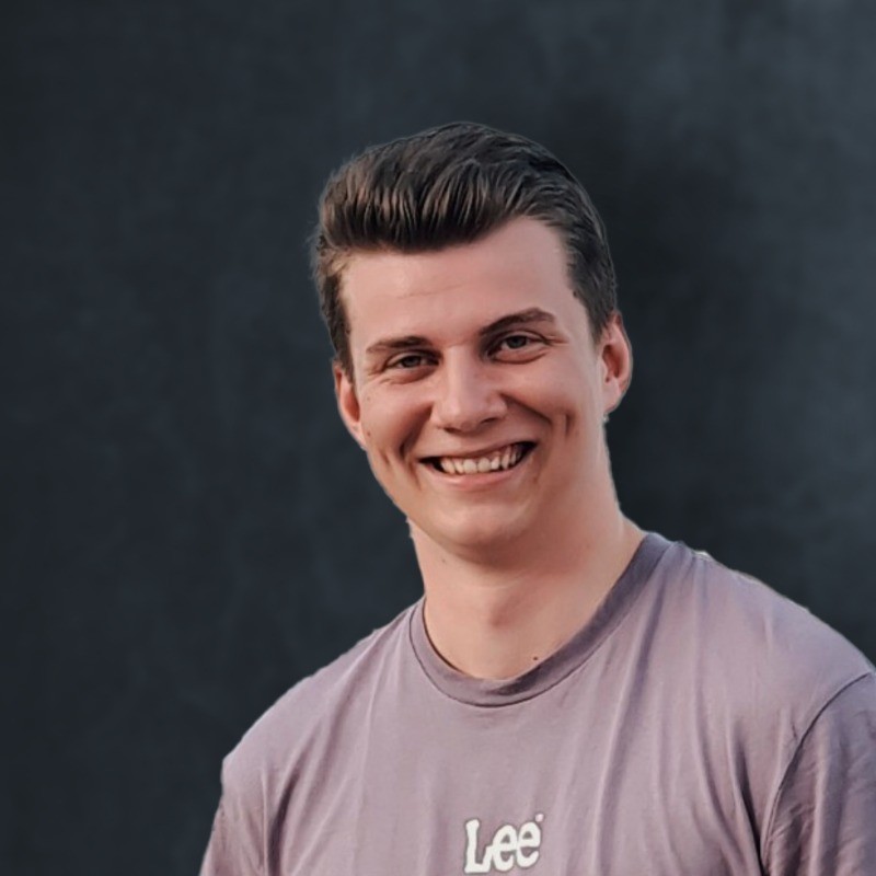 Porträtt på Hampus Andersson